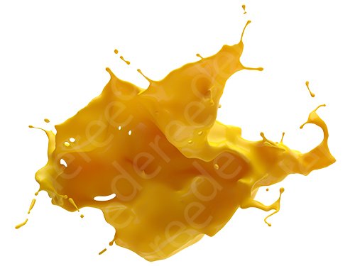 3d paint splash isolated on white background CG 텍스쳐 .c4d .max .obj .3ds .fbx .stl .blend 