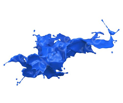 3d paint splash isolated on white background Texturas CG .c4d .max .obj .3ds .fbx .stl .blend 