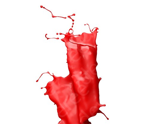 3d paint splash isolated on white background CG Textures .c4d .max .obj .3ds .fbx .stl .blend 