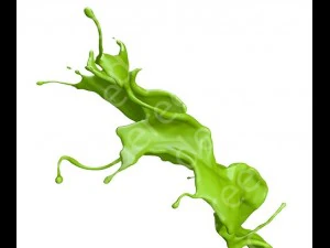 3d paint splash isolated on white background CG Textures