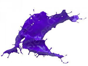 3d paint splash isolated on white background CG Texturen