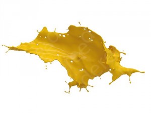3d paint splash isolated on white background CG Texturen
