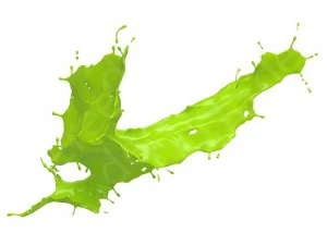 3d paint splash isolated on white background CG Textures