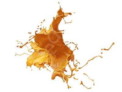 3d paint splash isolated on white background CG टेक्स्चर्स .c4d .max .obj .3ds .fbx .stl .blend 
