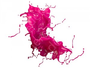 3d paint splash isolated on white background CG Texturen