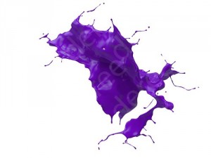 3d paint splash isolated on white background CG Texturen