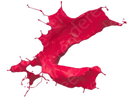 3d paint splash isolated on white background CG टेक्स्चर्स .c4d .max .obj .3ds .fbx .stl .blend 