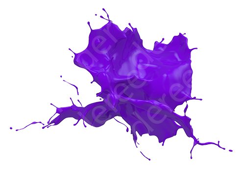 3d paint splash isolated on white background CG टेक्स्चर्स .c4d .max .obj .3ds .fbx .stl .blend 