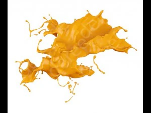 흰색 배경에 고립 된 3d 페인트 얼룩 CG 텍스쳐