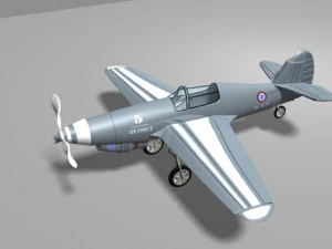 fighter plane 3D Model