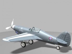 fighter plane 3D Model
