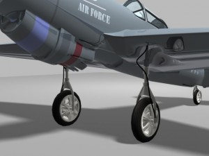 fighter plane 3D Model