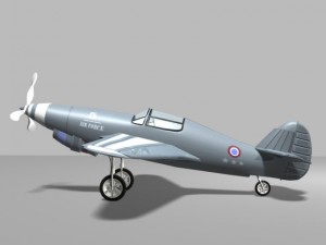 fighter plane 3D Model