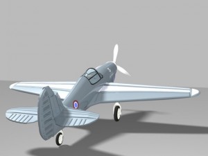 fighter plane 3D Model