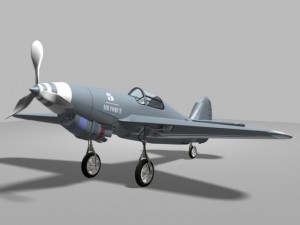 fighter plane 3D Model