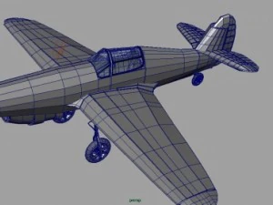 fighter plane 3D Model
