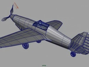 fighter plane 3D Model
