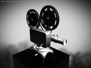 classic reel to reel projector 3D Model