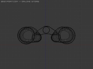 binoculars 3D Model