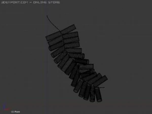 chinese new year firecrackers 3D Model