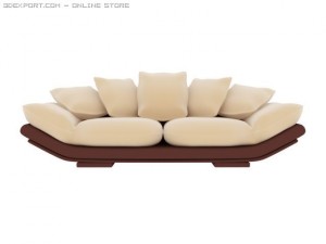 sofa Modello 3D