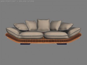sofa Modello 3D
