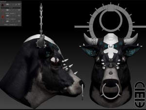 cow 3D Модель