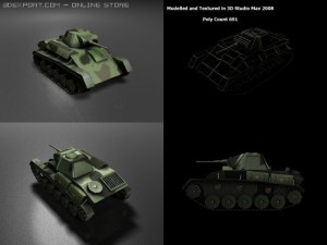 world wars vehicle pack 01 Model 3D