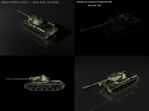 pacote de ve&iacute;culos das guerras mundiais 01 Modelo 3D
