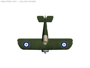 sopwith camel 3D Model