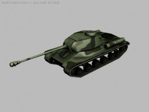 iosif stalin 2 tank Modèle 3D