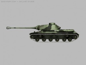 iosif stalin 2 tank Modelo 3D