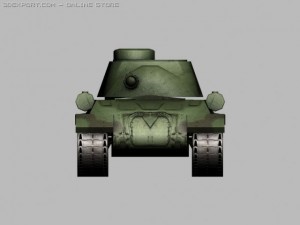 iosif stalin 2 tank Modelo 3D