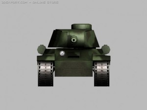 iosif stalin 2 tank Modelo 3D