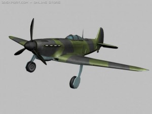 yakovlev yak9d Modelo 3D