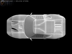 ford gt 2005 Model 3D