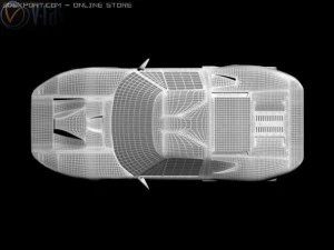 ford gt 2005 3D Model