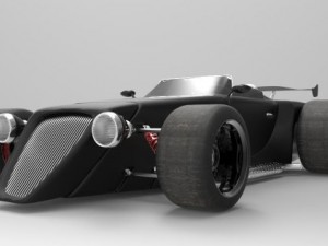 concept hot rod Modèle 3D
