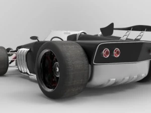 conceito hot rod Modelo 3D