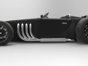conceito hot rod Modelo 3D