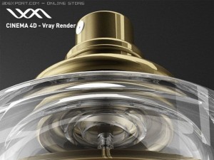 perfume flacon  hugo xx women Model 3D