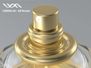 향수 flacon 휴고 xx 여성 3D 모델