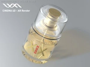 향수 flacon 휴고 xx 여성 3D 모델