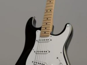 fender stratocaster eric clapton edition 3D Model