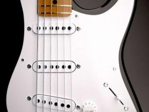 fender stratocaster eric clapton edition 3D Model
