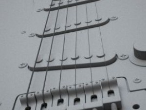 fender stratocaster eric clapton edition 3D-Modell