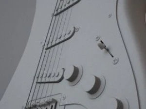 fender stratocaster eric clapton edition 3D Model