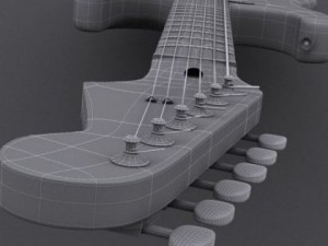 fender stratocaster eric clapton edition 3D-Modell