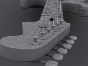 fender stratocaster eric clapton edition 3D Model