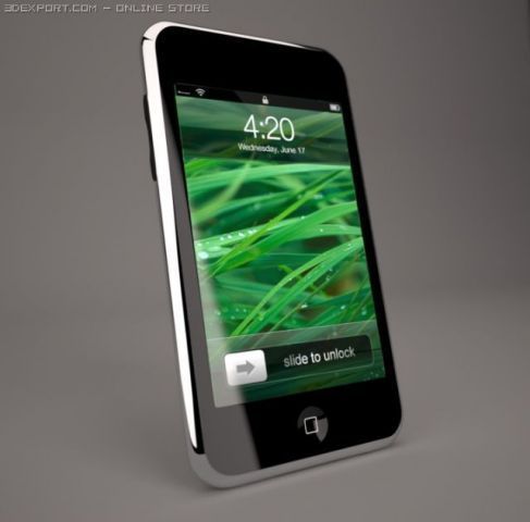 ipod touch 2g  3g bundle Model 3D .c4d .max .obj .3ds .fbx .stl .blend 